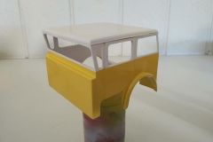 Ford Emergency 1 Mini-Pumper Cab; uses TCP-005 White and TCP-140 C & NW Zito Yellow