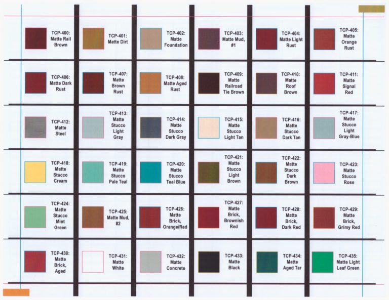 Color Charts TruColor Paint